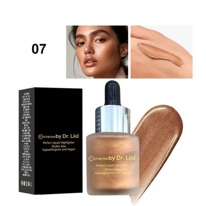 Sunkissed Bronzer & Glow Drops – Dewy, Luminous Liquid Skin Filter