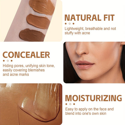 Romantic Flower Full Coverage Liquid Foundation