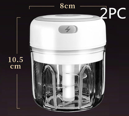 Mini Wireless Electric Garlic Masher