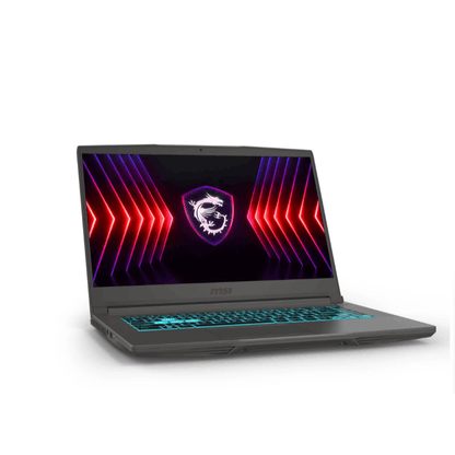 PC portable gamer MSI Thin 15,6" FHD 144 Hz – Intel Core i5, RTX 3050, gris (édition 2024)
