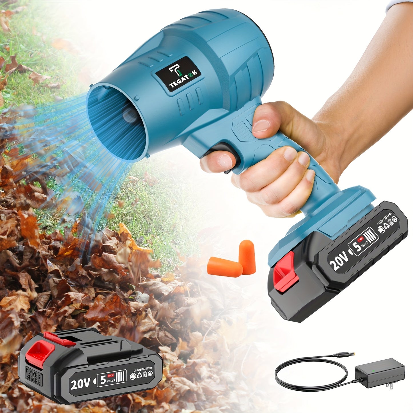 Souffleur de feuilles sans fil Turbo