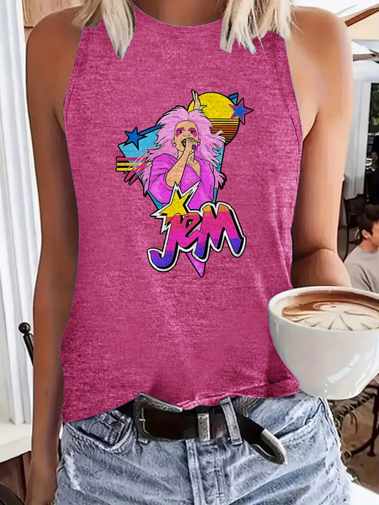 T-shirt JEM vintage pour femme