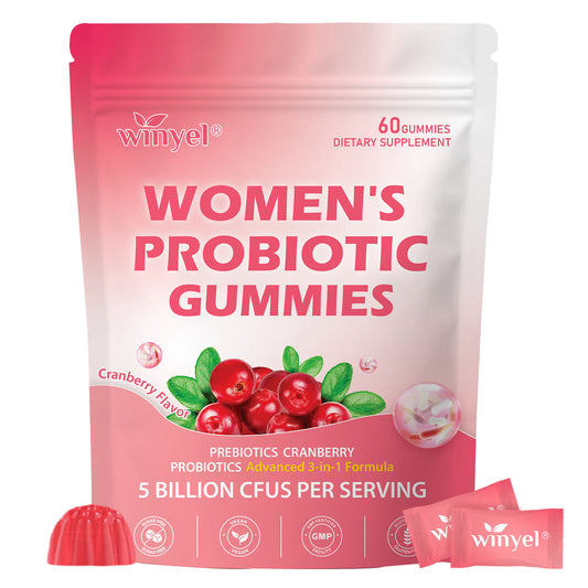 Women's Cranberry Probiotic Gummies