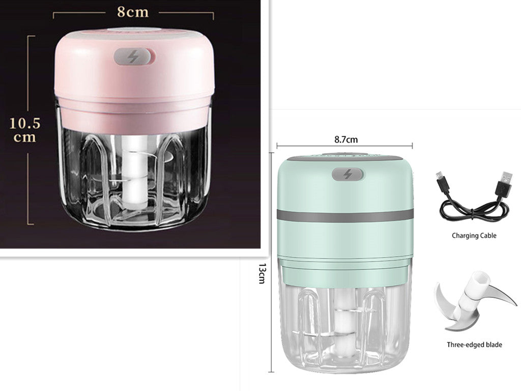 Mini Wireless Electric Garlic Masher