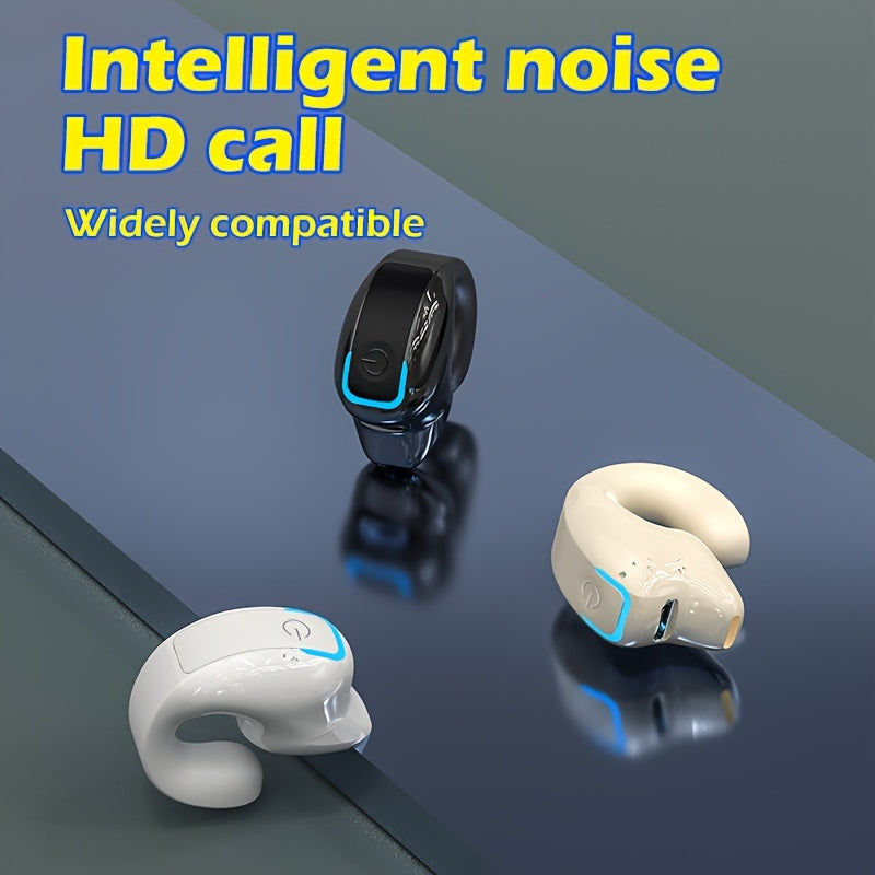 Clip-On Wireless Earbuds with Noise Cancellation