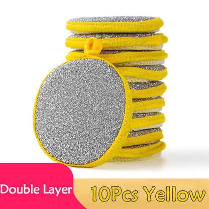 5 or 10pcs Double Side Household Cleaning Sponge