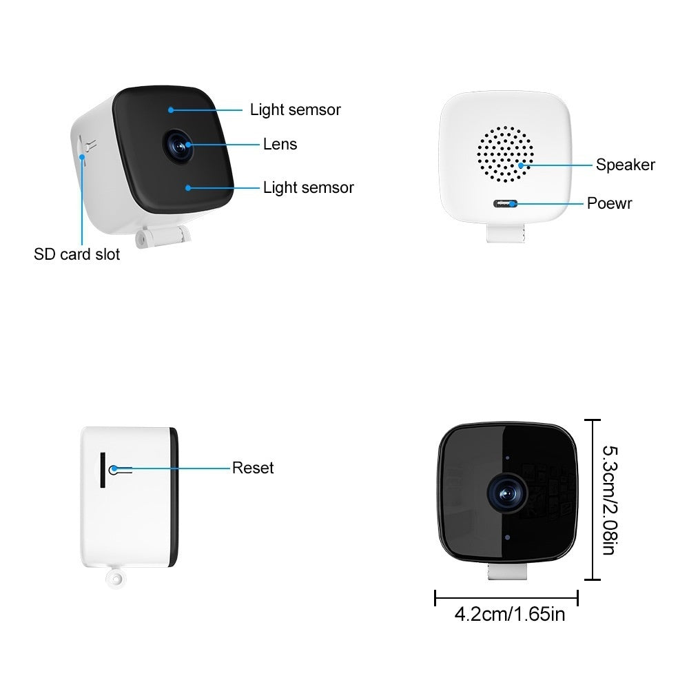 Remote Two-way Intercom Window Camera