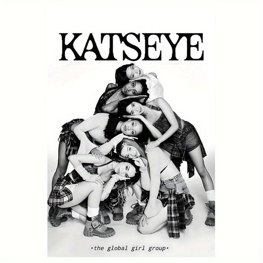 1pc Katseye Global Girl Group Art Print -