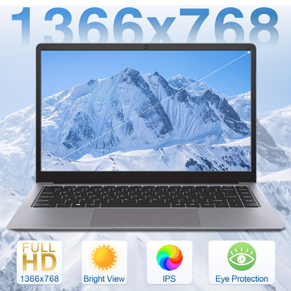 2025 HYYUO 14-inch Ultra-Thin Lightweight Gaming Laptop