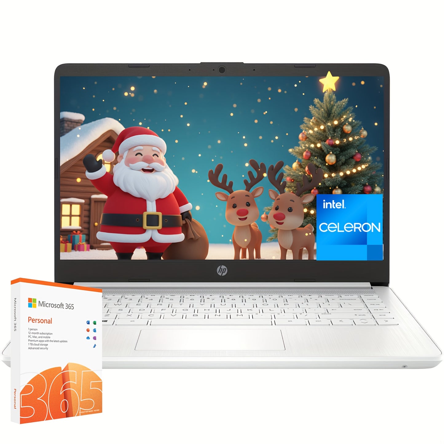 Ordinateur portable ultra léger 14" HP le plus récent pour étudiants et professionnels