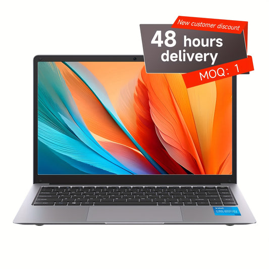 14 Inch Ultra-thin Business Full HD Display Laptop with Intel