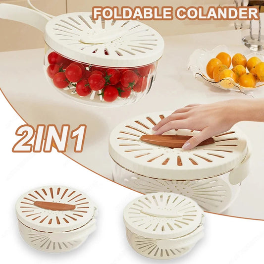 Panier de vidange de fruits avec couvercle