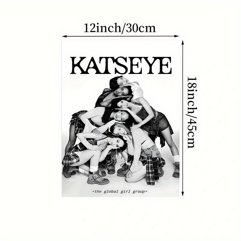 1pc Katseye Global Girl Group Art Print -