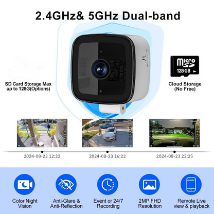 Remote Two-way Intercom Window Camera