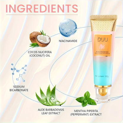 Niacinamide Toothpaste with Dual Action & Deep Cleaning