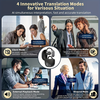 Smart AI Translation Earbuds