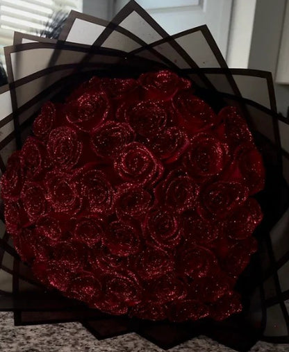 Personalized Valentine's Day Preserved Bouquet Flowers