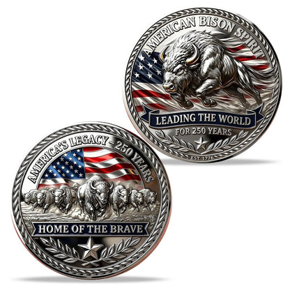 250th Anniversary 3D Embossed Commemorative Coin