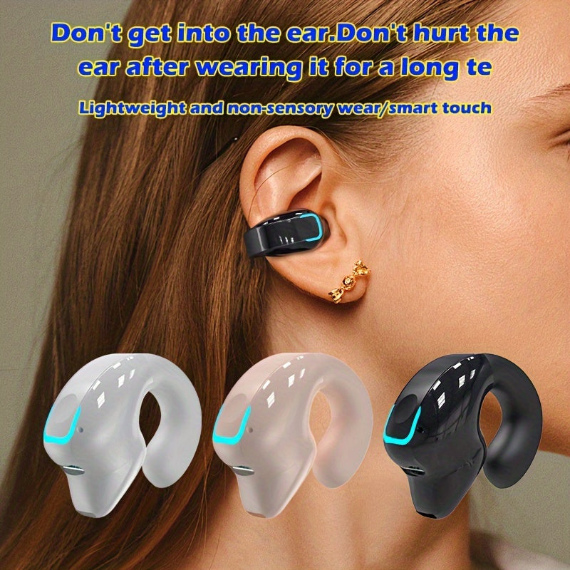 Clip-On Wireless Earbuds with Noise Cancellation