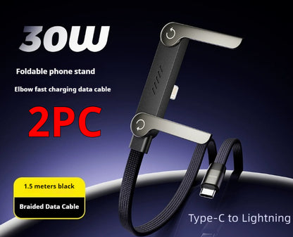 2-in-1 Stand Charging Cable
