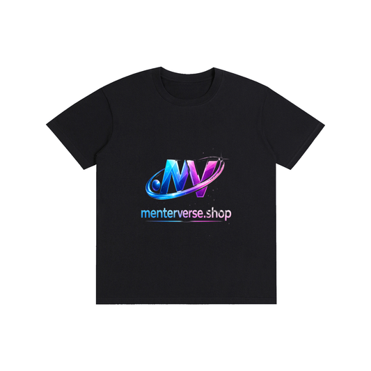 Menterverse Classic Black Unisex Tee