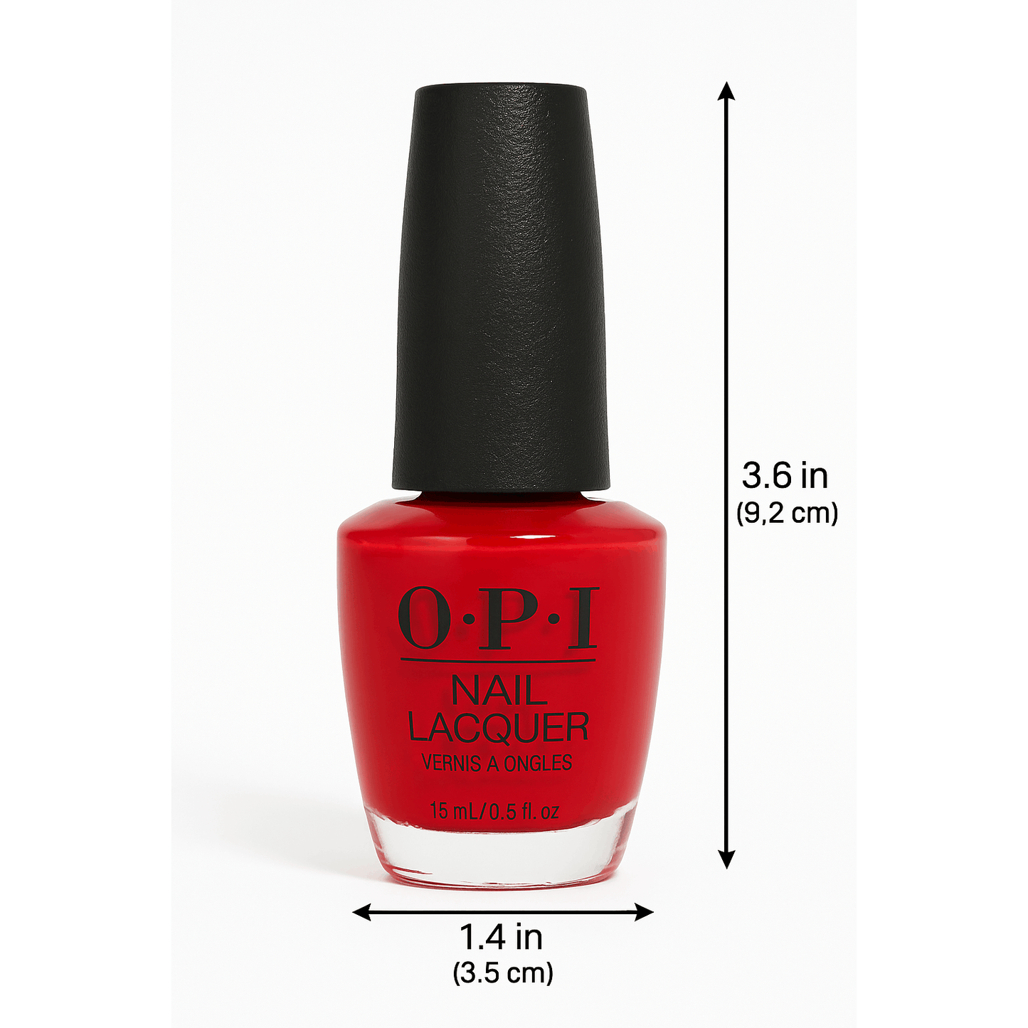 OPI Big Apple Red Nail Polish, 0.5 oz