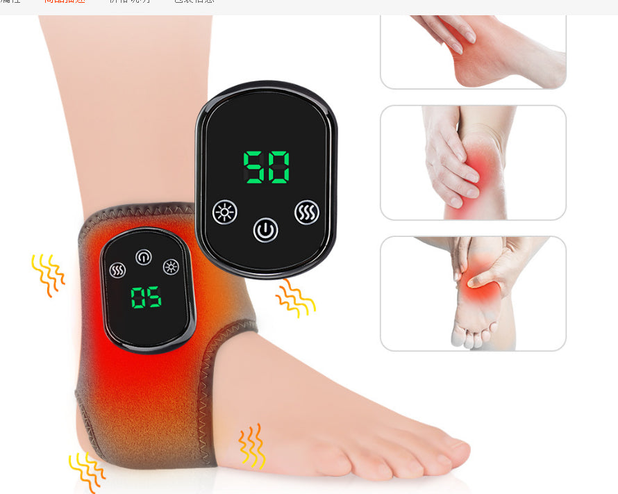 5-Speed Hot Compress Ankle Massager