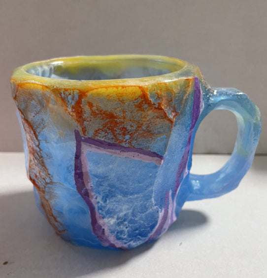 400ml Resin Mineral Crystal Coffee Mugs