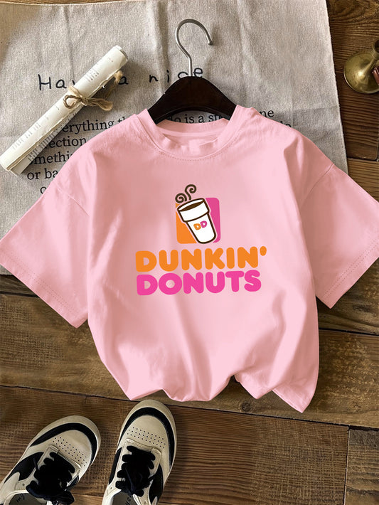 T-shirt décontracté Dunkin' Donuts pour femme