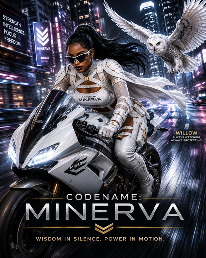 Code name Mynerva Mynx Wisdom in Silence, Power in Motion T-Shirt