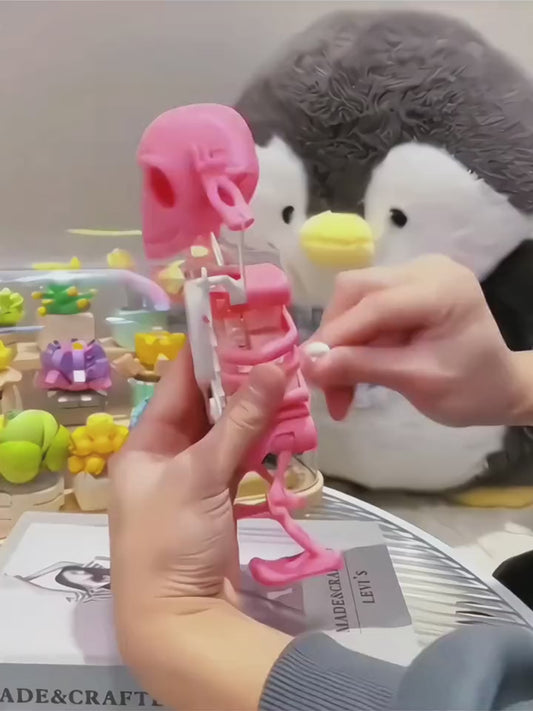 Mini jouet de crâne à gravité 3D