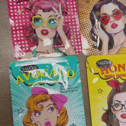 8 masques hydratants mignons pour le visage
