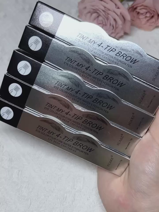 1pc Microblading Eyebrow Pencil with a Micro-Fork Tip Applicator