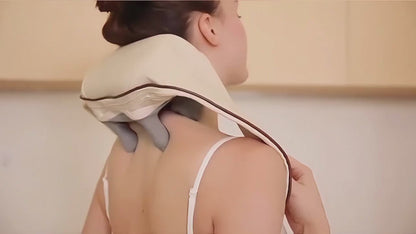 Cordless Neck and Shoulder Massager with Dual-Level Heating