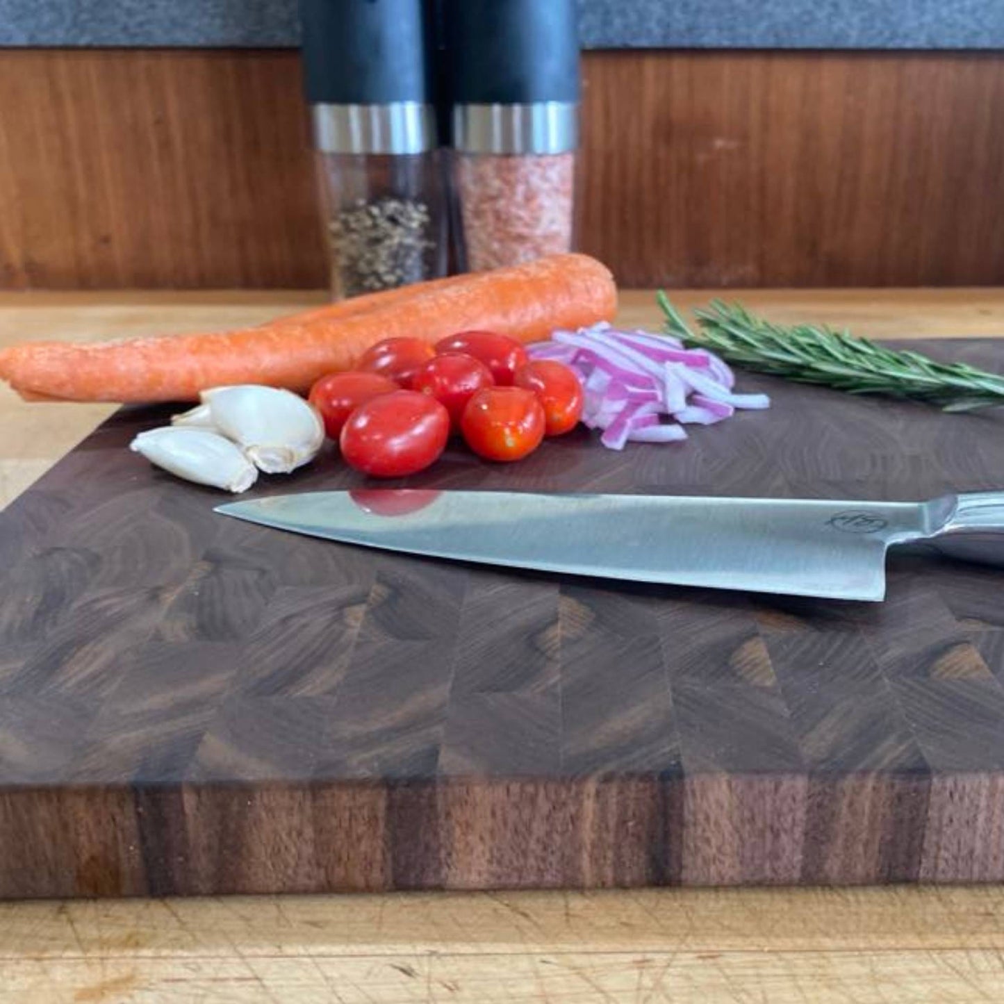 Walnut End Grain Cutting Board