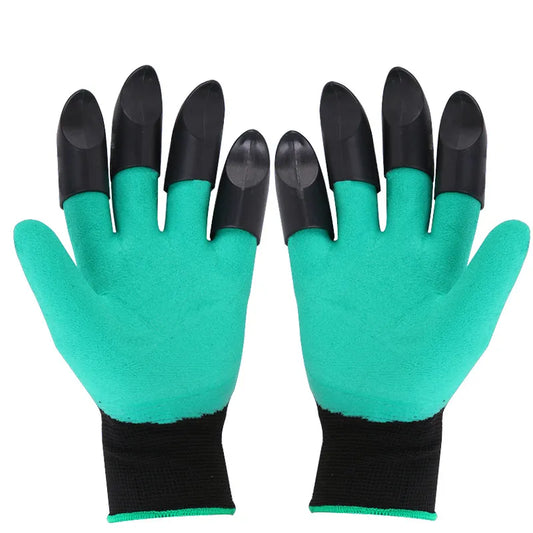 Gants à griffes de jardinage